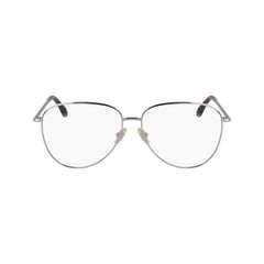 Victoria Beckham Gray Metal Glasses (Frames)