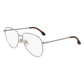 Victoria Beckham Gray Metal Glasses (Frames)