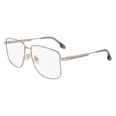 Victoria Beckham Gray Metal Glasses (Frames)