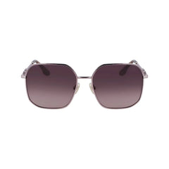 Victoria Beckham Red Metal Sunglasses