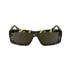 Victoria Beckham Yellow Acetate Sunglasses