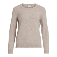 Vila Clothes Beige Viscose Sweater - IT40|S