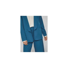 Vila Clothes Blue Polyester Blazer - IT38|XS