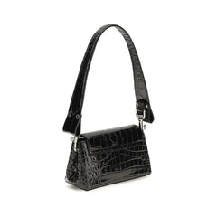 Vivienne Westwood Black Calf Leather Bos Taurus Handbag
