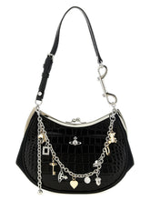 Vivienne Westwood Black Calfskin Shoulder Bag