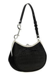 Vivienne Westwood Black Calfskin Shoulder Bag