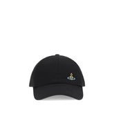 Vivienne Westwood Black Cotton Cap (Baseball Hat)