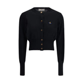 Vivienne Westwood Black Cotton Cardigan