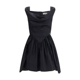 Vivienne Westwood Black Cotton Casual Dress - Dresses