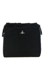 Vivienne Westwood Black Polyester Shoulder Bag