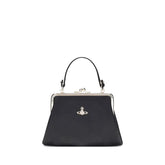 Vivienne Westwood Black Polyethylene Handbag