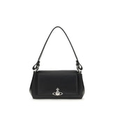 Vivienne Westwood Black Polyethylene Shoulder Bag