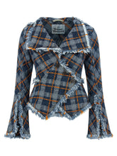 Vivienne Westwood Blue Cotton Blazer - IT46