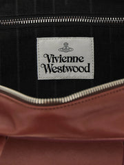 Vivienne Westwood Brown Calfskin Shoulder Bag