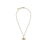 Vivienne Westwood Gold Brass Necklace - One Size