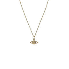 Vivienne Westwood Gold Brass Necklace - One Size