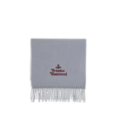 Vivienne Westwood Gray Wool Scarf