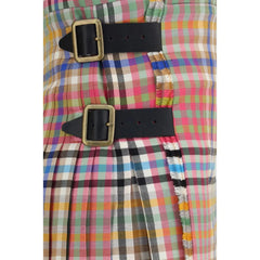 Vivienne Westwood Multicolor Wool Oves Aries Mini Skirt - IT38 | S