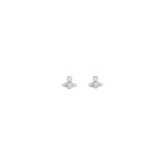 Vivienne Westwood Silver Brass Earrings - One Size