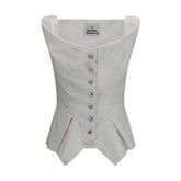 Vivienne Westwood White Cotton Blouse - IT42 | L