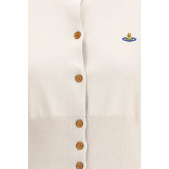 Vivienne Westwood White Cotton Cardigan