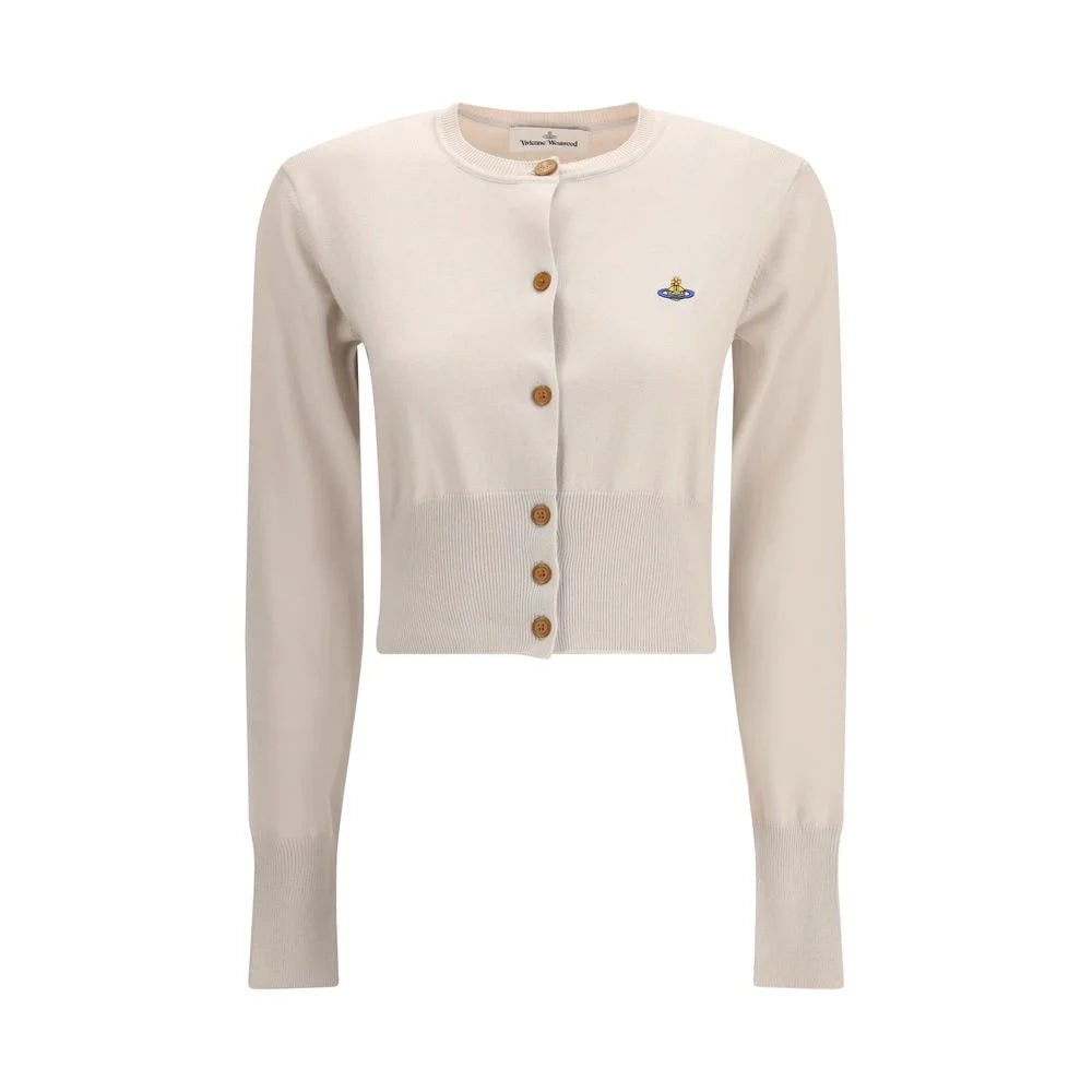 Vivienne Westwood White Cotton Cardigan