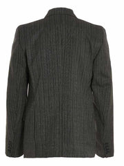 VTMNTS Black Virgin Wool Blazer - L