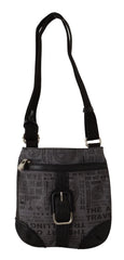 WAYFARER Gray Printed Logo Shoulder Crossbody Purse Bag - Cross Body Bags