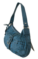WAYFARER Shoulder Handbag Printed Purse Women Blue - Shoulder Bags