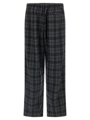 WILLY CHAVARRIA Gray Wool Casual Pants - M