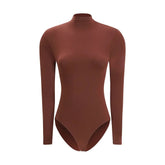 Wolford Bordeaux Polyamide Top
