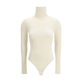 Wolford Cream Polyamide Top - M