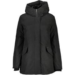 Woolrich Black Cotton Jackets & Coat - Parkas