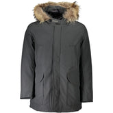 Woolrich Gray Cotton Men’s Jacket - XXL - Parkas