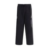 Y-3 Black Cotton Joggers (Workout Pants) - Joggers