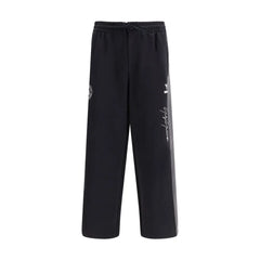Y-3 Black Cotton Joggers (Workout Pants) - Joggers