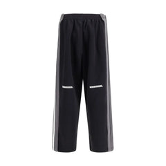 Y-3 Black Cotton Joggers (Workout Pants) - Joggers
