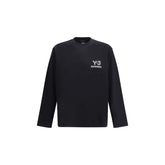 Y-3 Black Cotton Longsleeve Shirt - Shirts