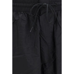 Y-3 Black Nylon Casual Pants - XL