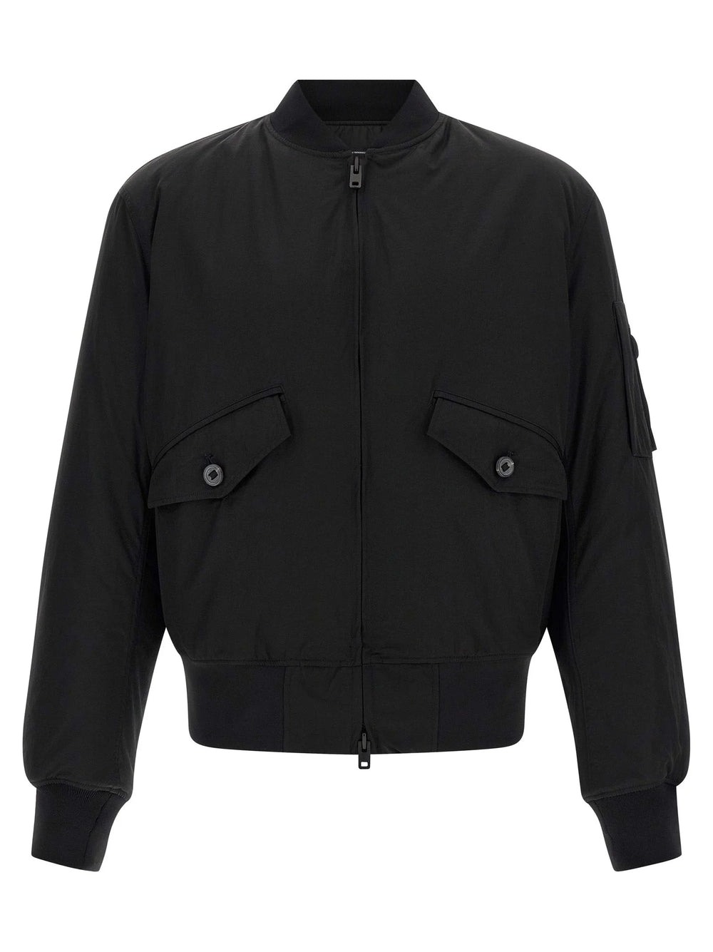 Y-3 Black Polyamide Bomber