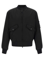 Y-3 Black Polyamide Bomber