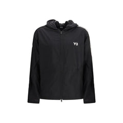 Y-3 Black Polyamide Shell Jacket