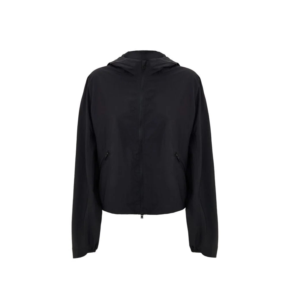 Y-3 Black Polyamide Shell Jacket - M