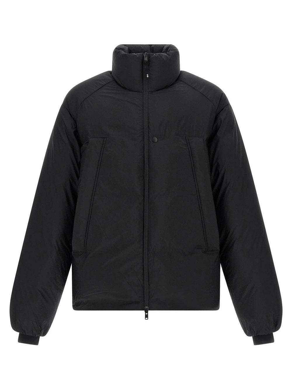Y-3 Black Polyamide Shell Jacket - XL