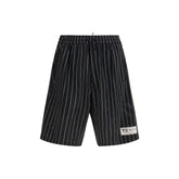 Y-3 Black Polyester Bermuda Shorts
