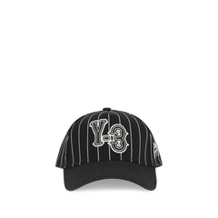 Y-3 Black Polyester Cap (Baseball Hat) - UNI