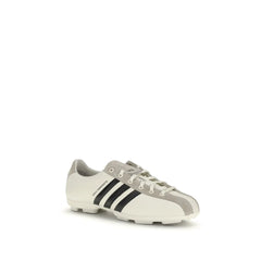 Y-3 White Calf Leather Bos Taurus Athletic Sneakers - Sneakers