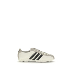 Y-3 White Calf Leather Bos Taurus Athletic Sneakers - Sneakers
