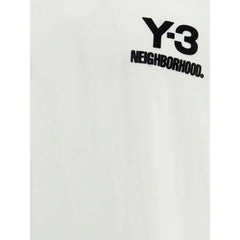 Y-3 White Cotton Sportswear - T-Shirts