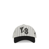 Y-3 White Polyester Cap (Baseball Hat) - UNI